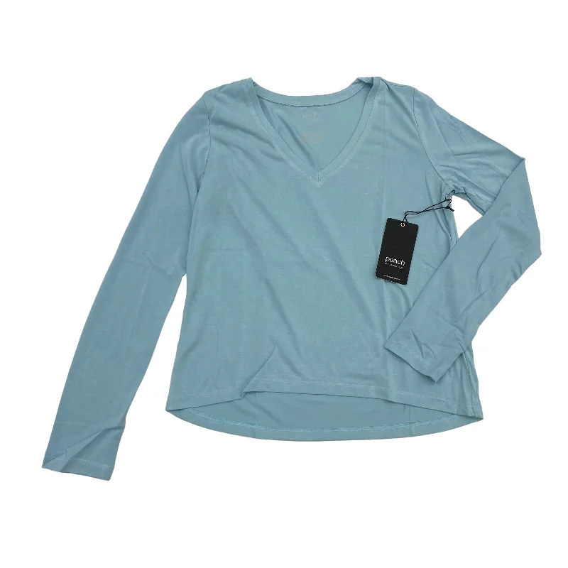 Price Meltdown BLUE TOP LS BASIC by PEACH Size:XS