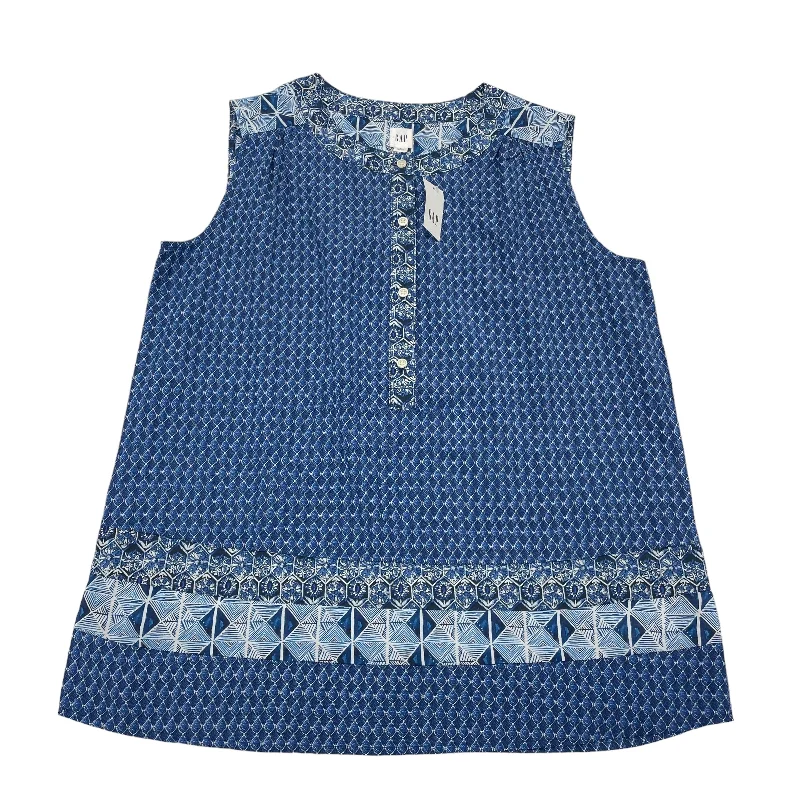 Value Deals BLUE TOP SLEEVELESS by GAP Size:S