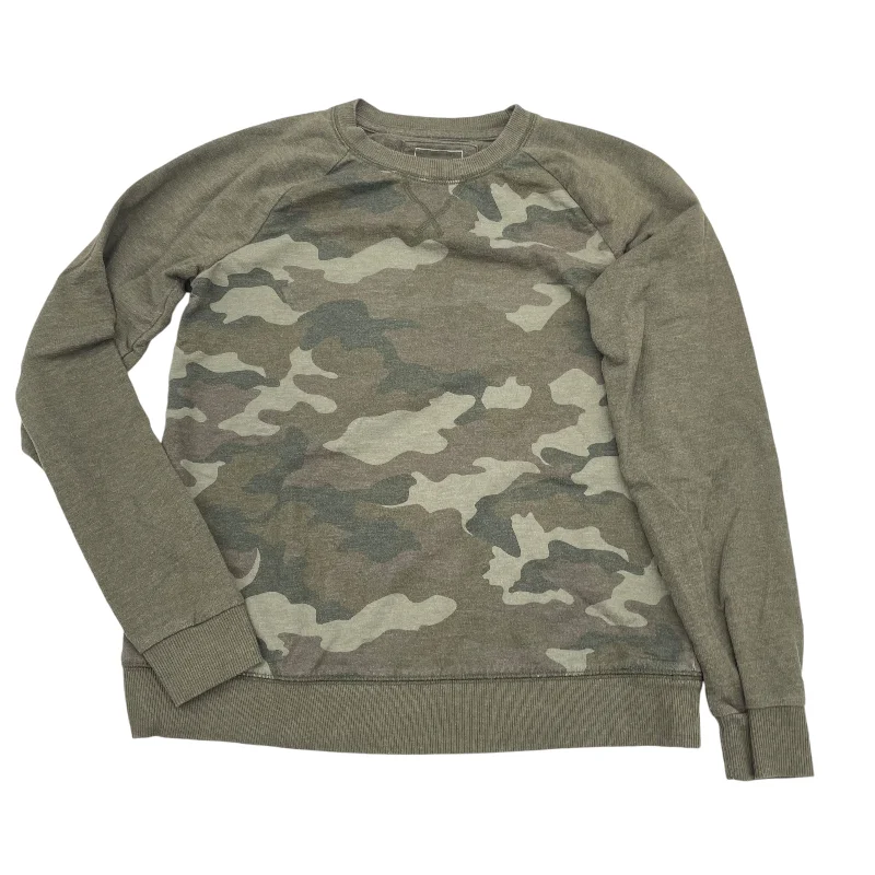 Hot Deal CAMOUFLAGE PRINT SWEATSHIRT CREWNECK by SONOMA Size:XS