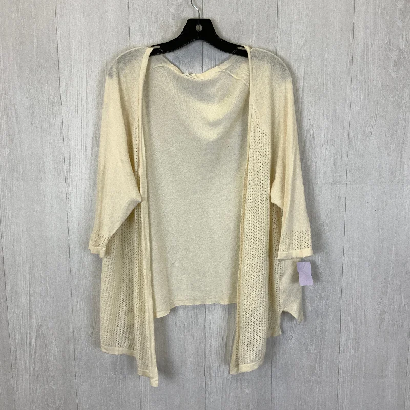 Flash Sale Cardigan By Maurices In Cream, Size: 1x