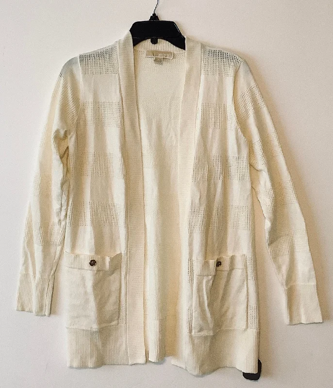 Flash Deals Cardigan By Michael By Michael Kors In Cream, Size: M