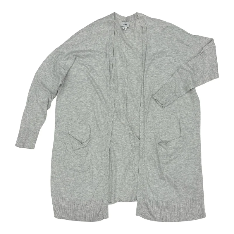 Bonus Savings Cardigan By Old Navy In Grey, Size:Xxl
