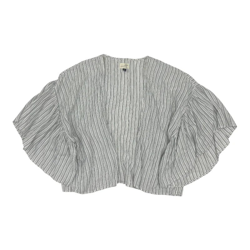 Best Seller Cardigan By Universal Thread In Blue & White, Size:Osfm