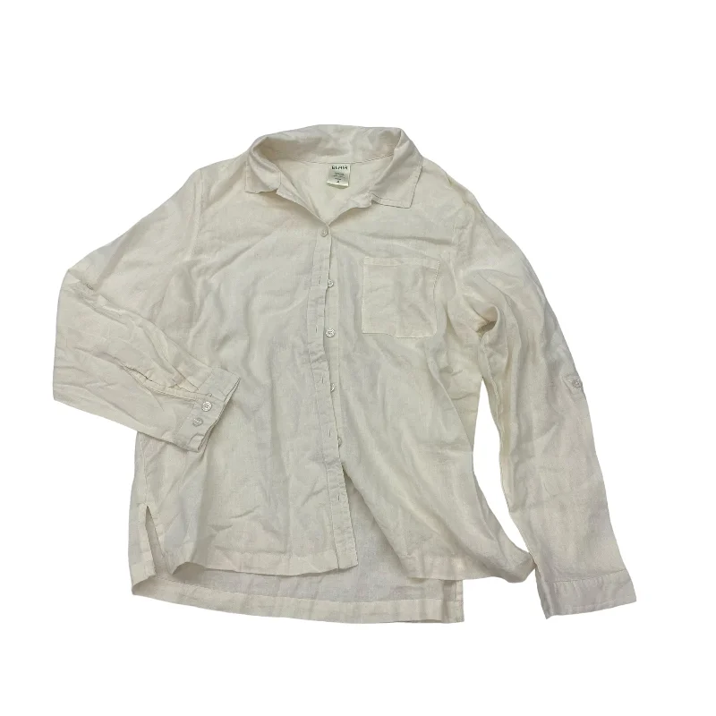 Final Markdown CREAM TOP LS by BLAIR Size:M