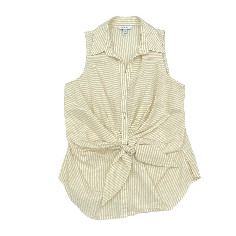 Super Savings CREAM TOP SLEEVELESS by NINE WEST Size:M