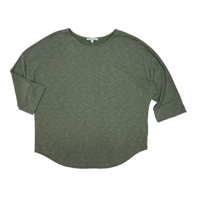 Midnight Madness GREEN TOP 3/4 SLEEVE by GREEN ENVELOPE Size:L
