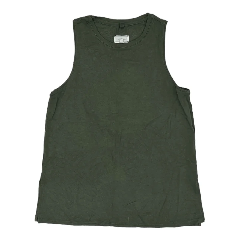 Limited Time Discount GREEN TOP SLEEVELESS by LOU AND GREY Size:S