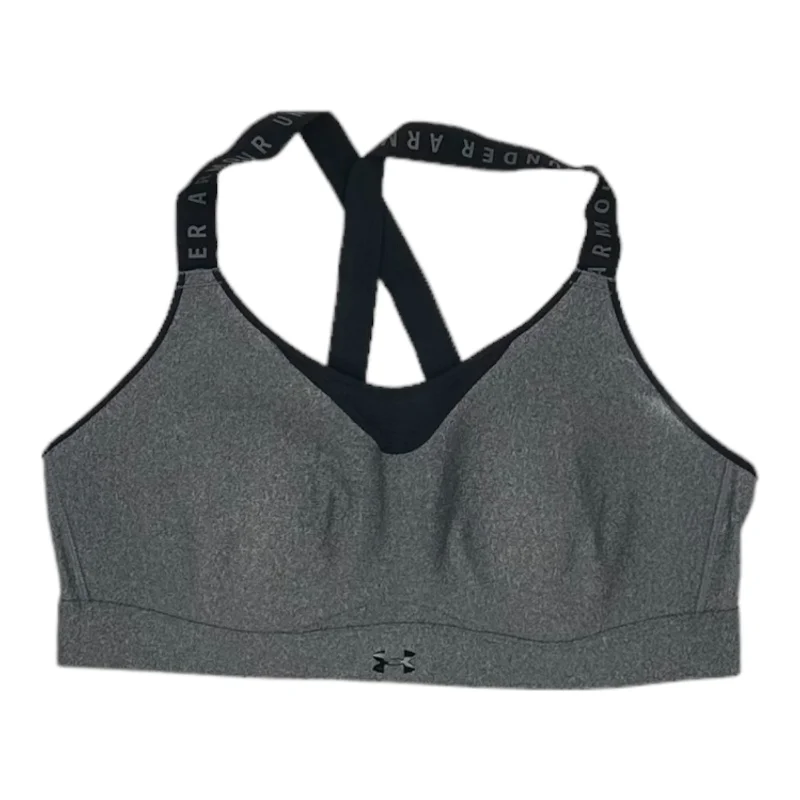 Limited Edition GREY ATHLETIC BRA by UNDER ARMOUR Size:XL