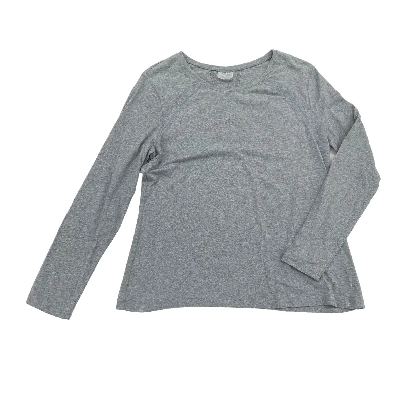 Early Access GREY TOP LS by DANSKIN Size:XL