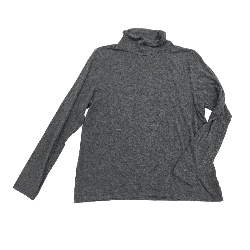 Special Buy GREY TOP LS by LEO AND NICOLE Size:XL