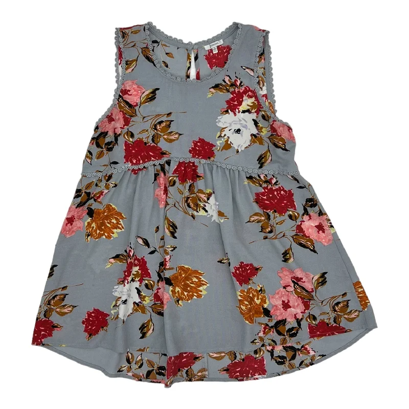 Extra Discounts GREY TOP SLEEVELESS by JODIFL Size:M
