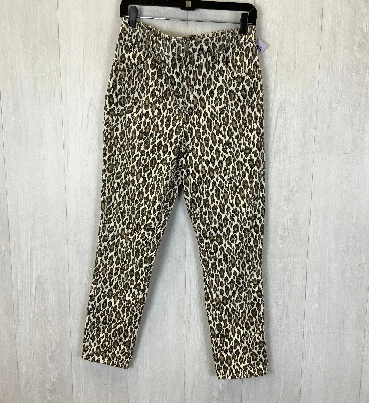 Exclusive Online Offer Jeans Boyfriend By Chicos In Leopard Print, Size: 8