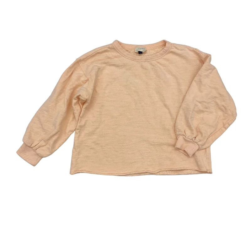 Closeout PEACH SWEATSHIRT CREWNECK by UNIVERSAL THREAD Size:S