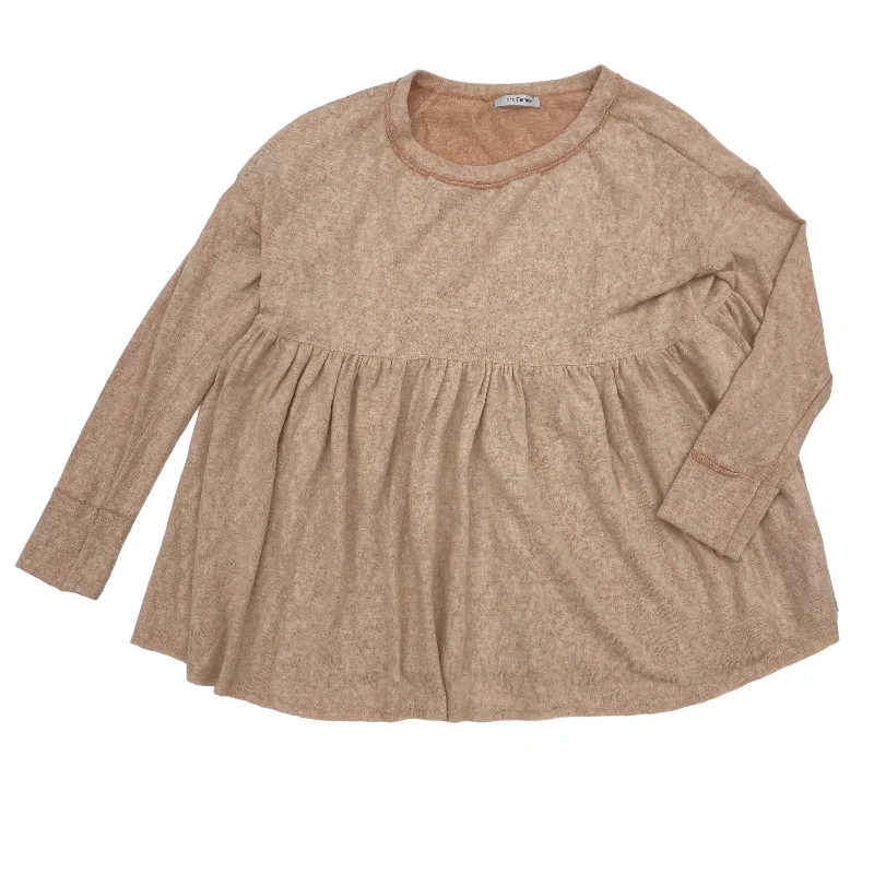 Bargain Bin PEACH TOP LS by CES FEMME Size:L
