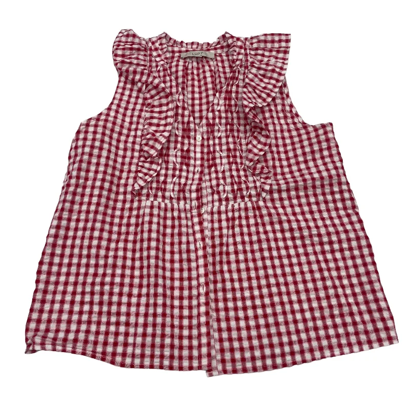 Bargain Prices RED TOP SLEEVELESS by LOFT Size:M