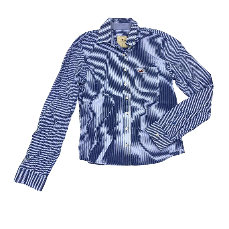 Extra Discounts STRIPED PATTERN TOP LS by HOLLISTER Size:8