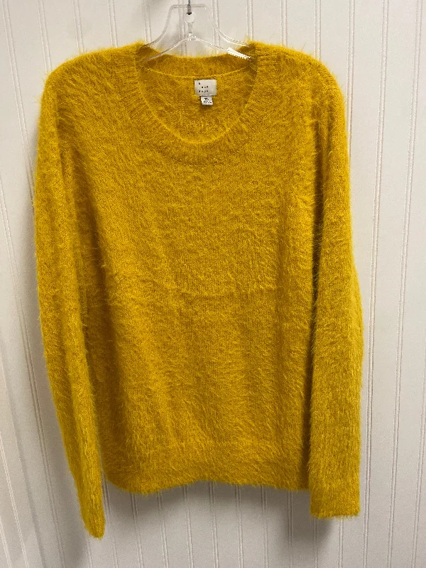 Best Seller Sweater By A New Day In Yellow, Size: Xl