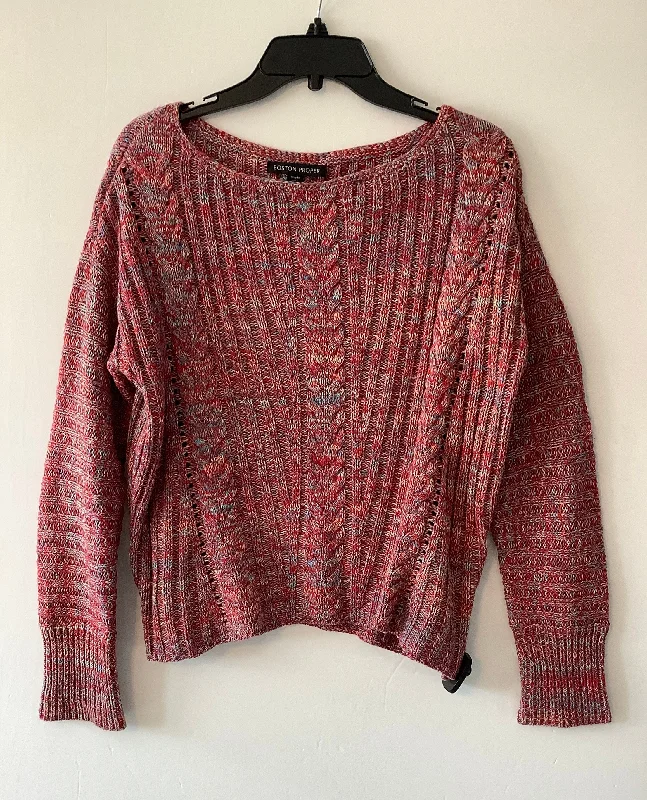 Today’s Deal Sweater By Boston Proper In Red, Size: M