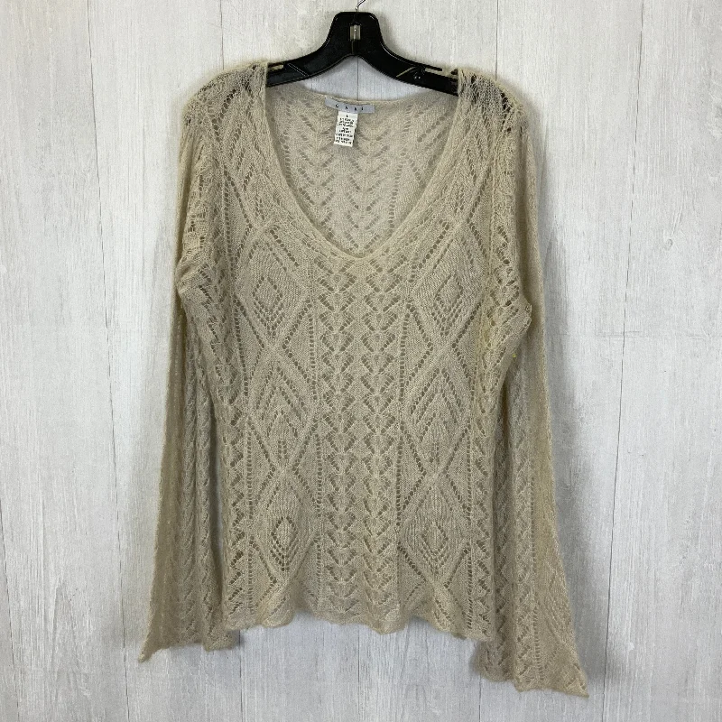 Blowout Sale Sweater By Cabi In Cream, Size: L