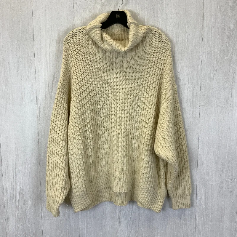 Unbeatable Prices Sweater By Free People In Cream, Size: Xs