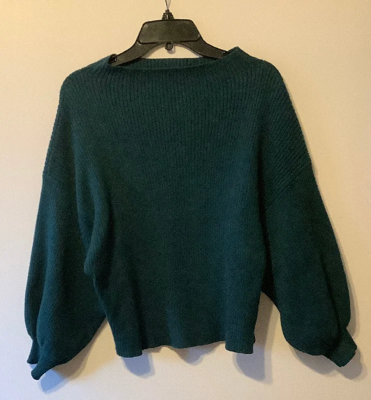 Discount Deals Sweater By Line & Dot In Green, Size: M