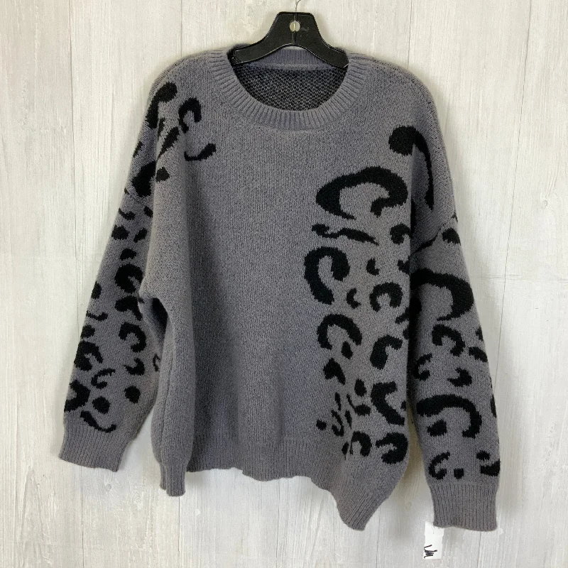 Buy More, Save More Sweater By Shein In Grey, Size: Xl