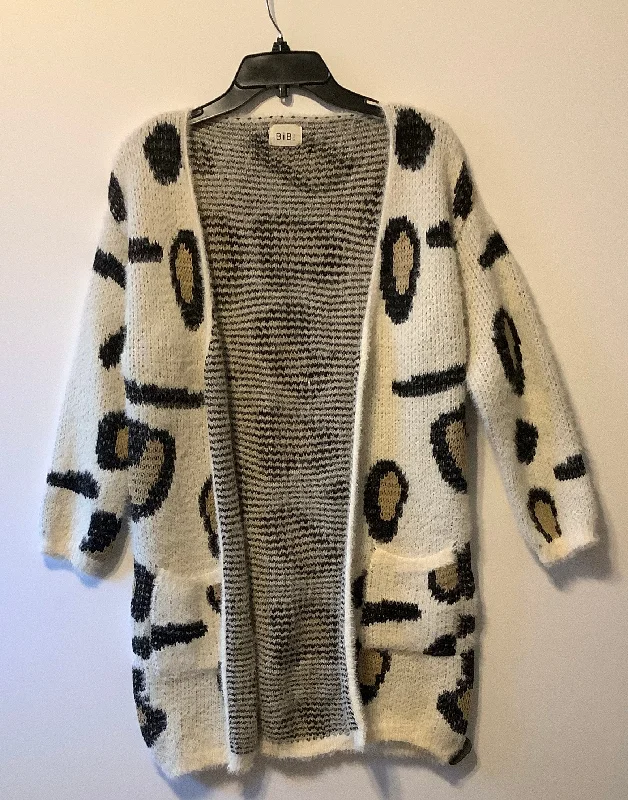 Lowest Price Sweater Cardigan By Bibi In White, Size: S