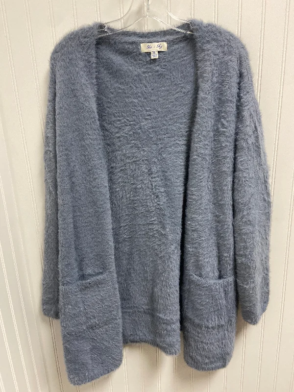 Unbeatable Prices Sweater Cardigan By She + Sky In Blue, Size: Xl
