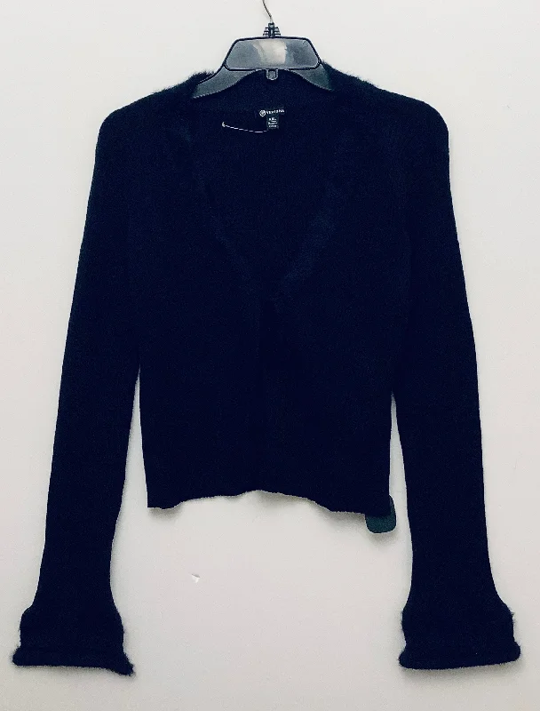 Limited Availability Sweater Cardigan By Versona In Black, Size: Xxl