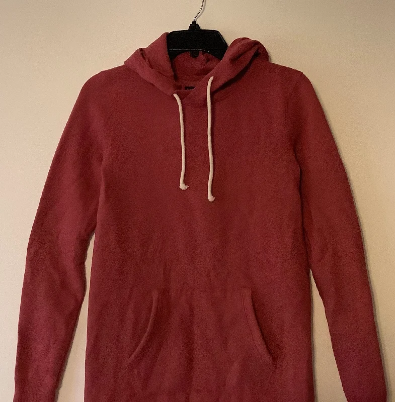 Friends and Family Sale Sweatshirt Collar By Abercrombie And Fitch In Red, Size: Xs