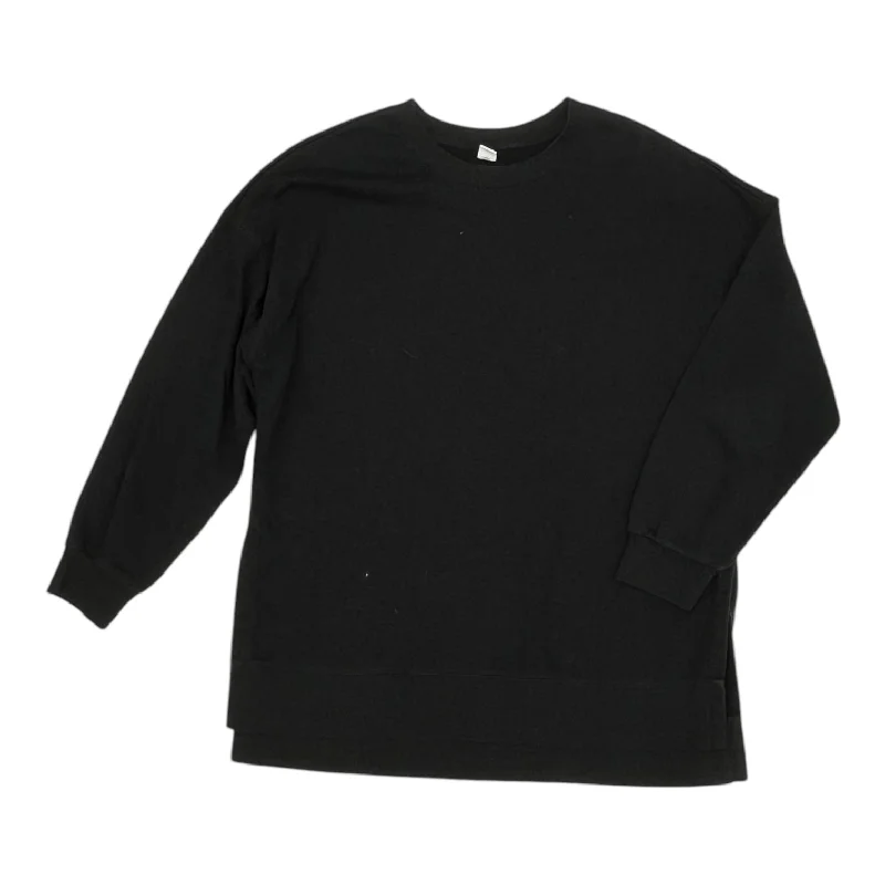 Shop and Save SWEATSHIRT CREWNECK by OLD NAVY In BLACK, Size: M