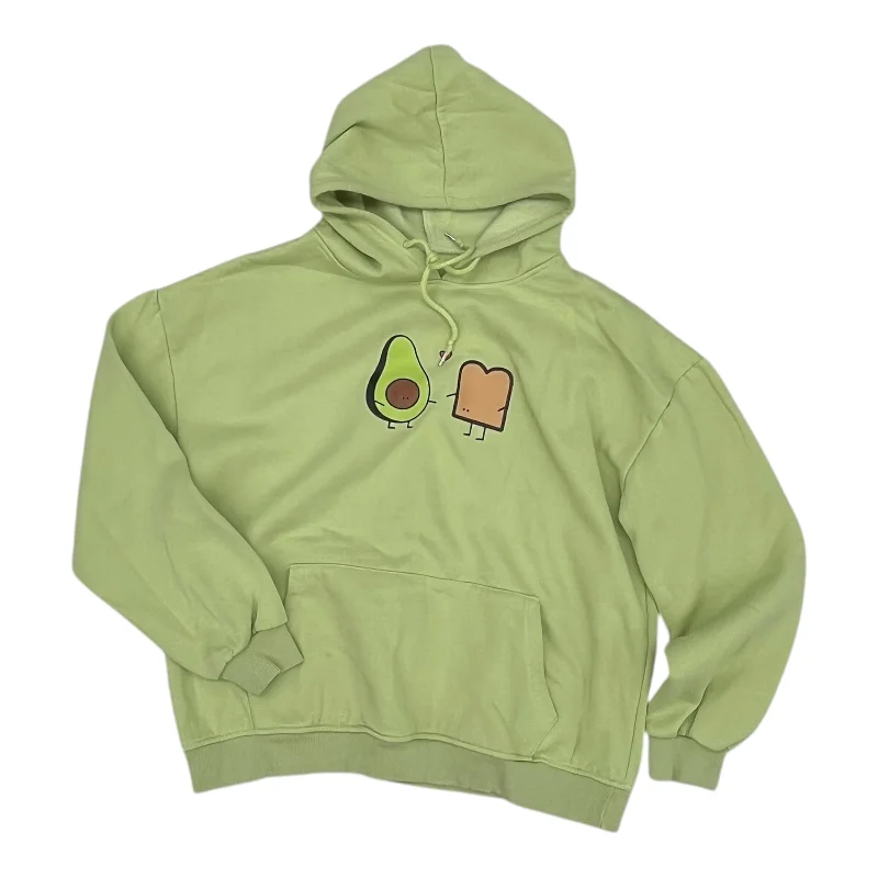 Exclusive Deal Sweatshirt Hoodie By Cmf In Green, Size:M