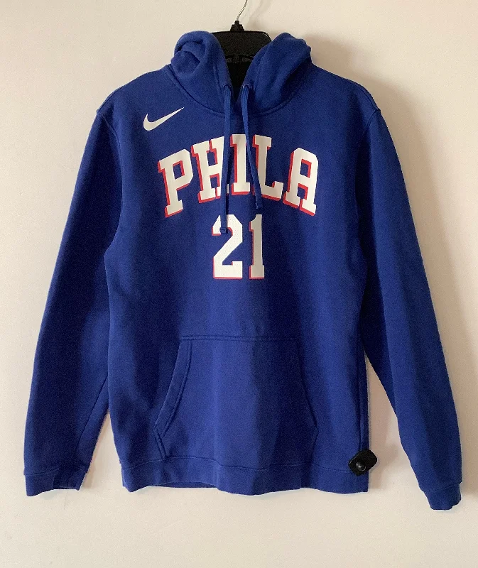 Crazy Deals Sweatshirt Hoodie By Nike Apparel In Blue, Size: L