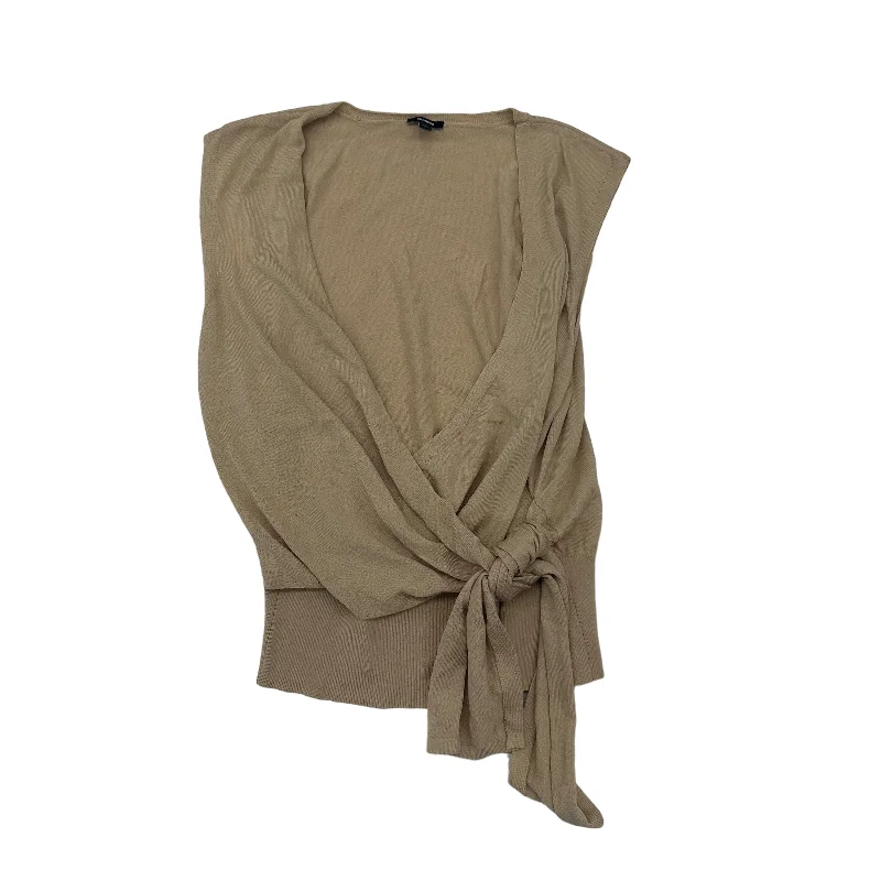 Limited Availability TAN TOP SLEEVELESS by EXPRESS Size:L