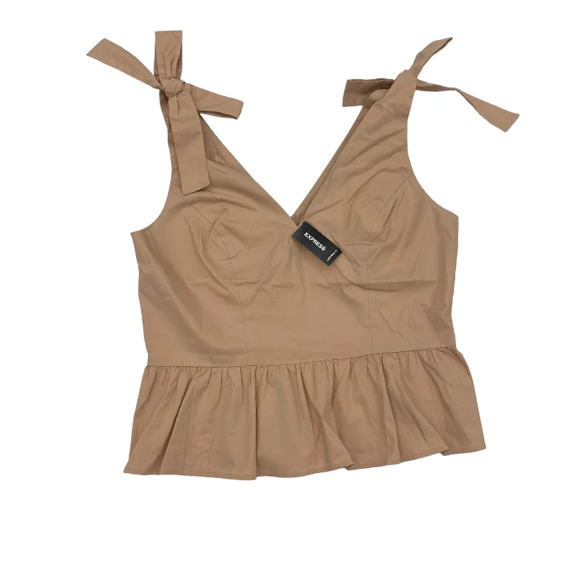 Today's Special TAN TOP SLEEVELESS by EXPRESS Size:M