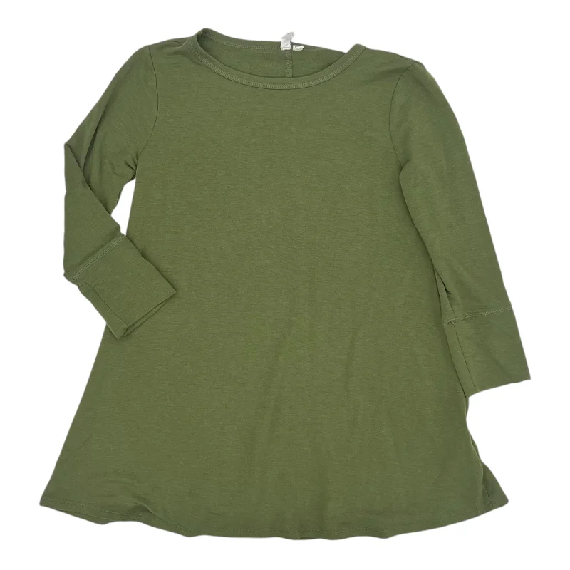 Exclusive Savings Top 3/4 Sleeve By Cable And Gauge In Green, Size:S