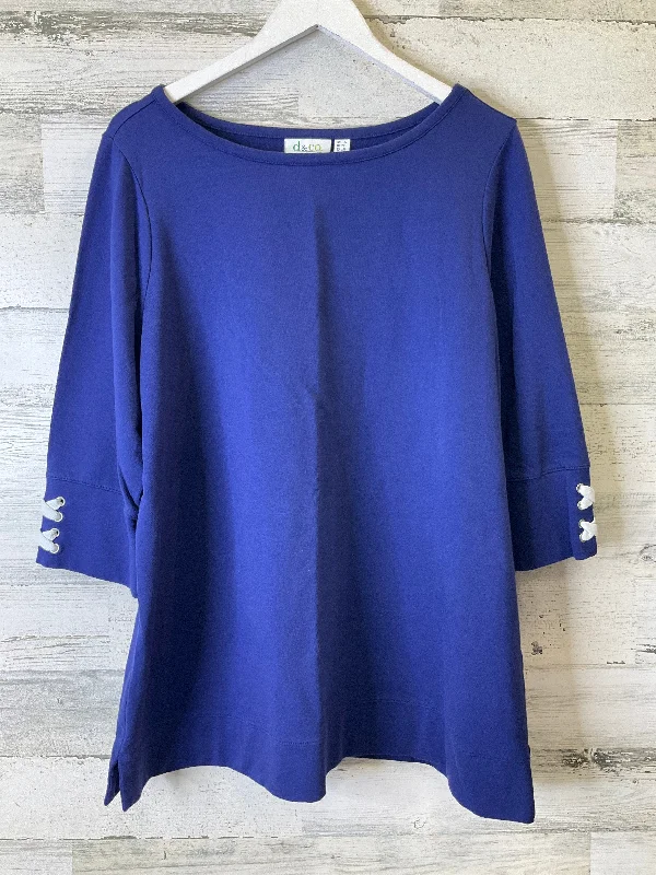 Don’t Miss Out Top 3/4 Sleeve By Denim And Company  Size: 1x