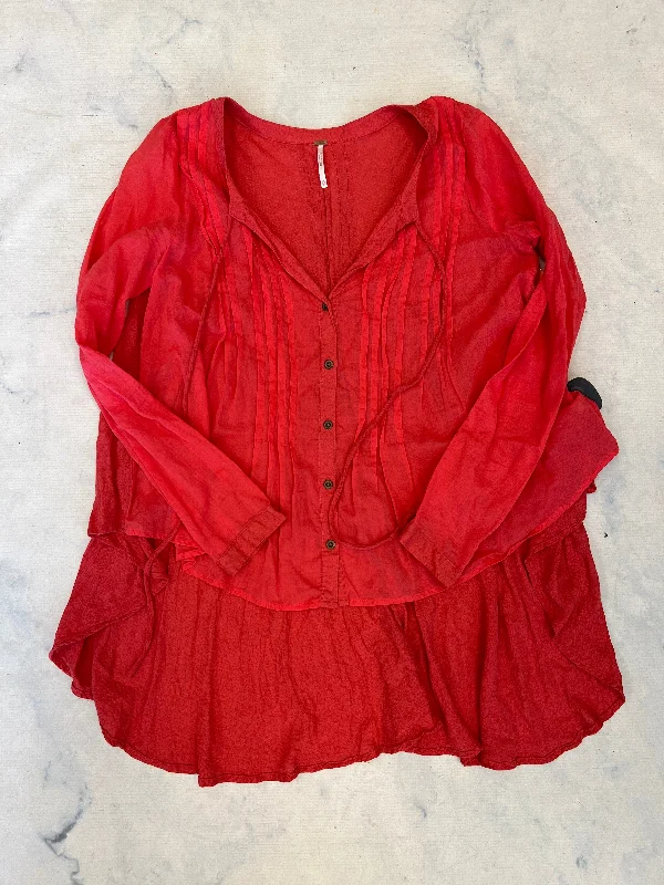 Hurry In Top 3/4 Sleeve By Free People  Size: S