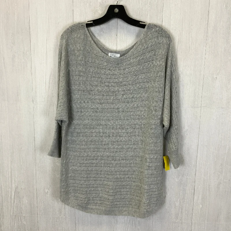 Big Discounts Top 3/4 Sleeve By Market & Spruce In Grey, Size: M