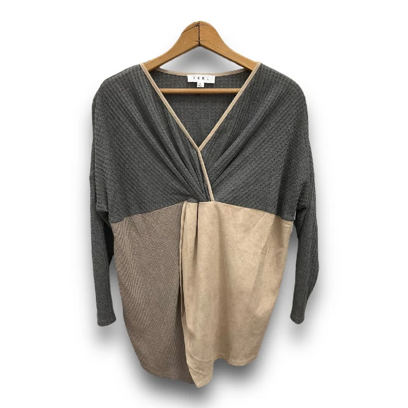 Deal Mania Top 3/4 Sleeve By Thml  Size: S