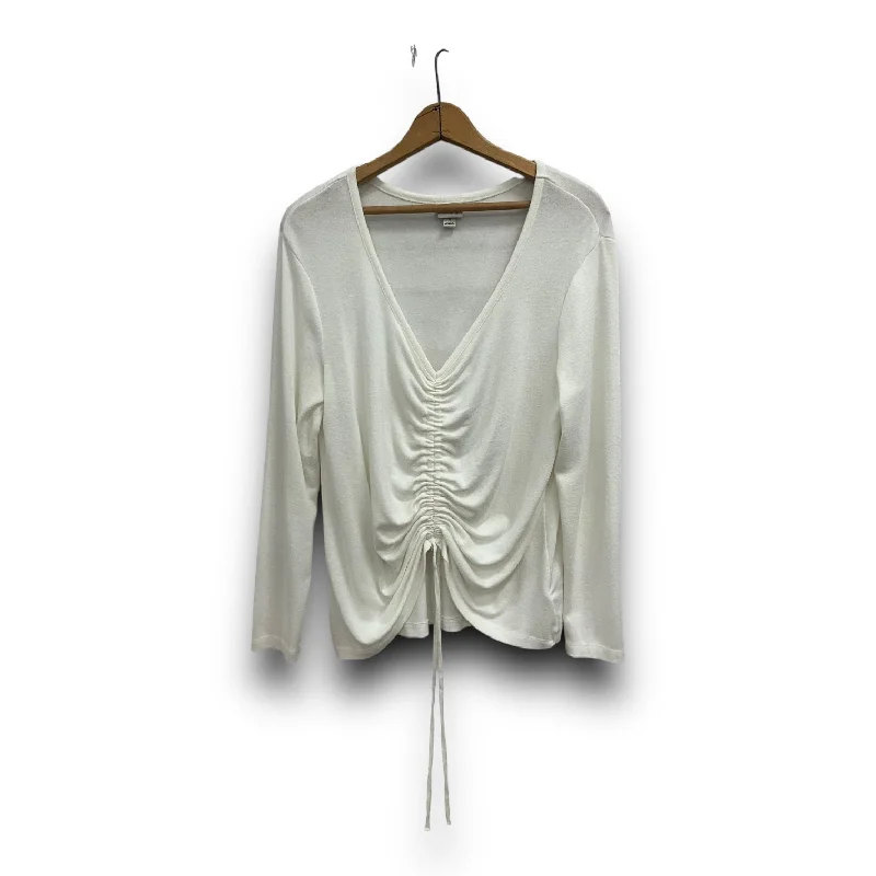 Bargain Prices Top Long Sleeve Basic By A New Day  Size: M