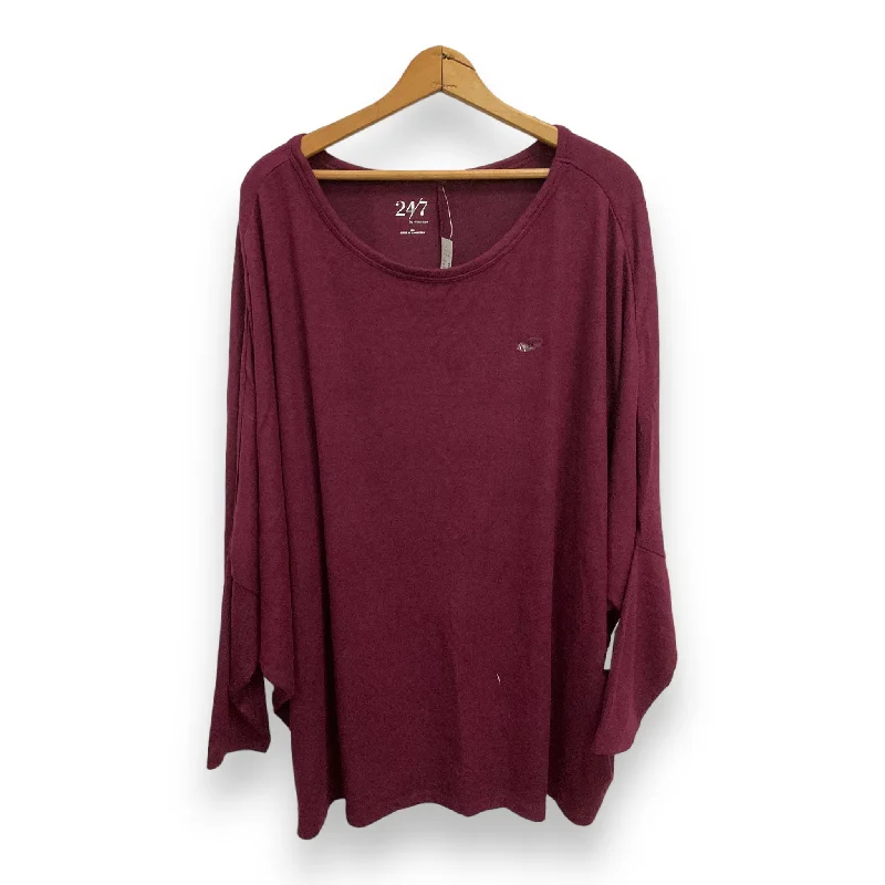 Price Cut Top Long Sleeve Basic By Maurices  Size: 3x
