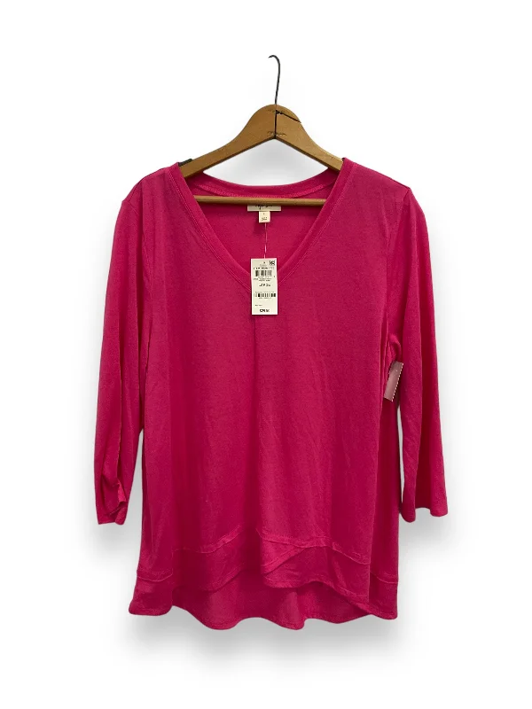 Big Discounts Top Long Sleeve Basic By Style And Company  Size: L