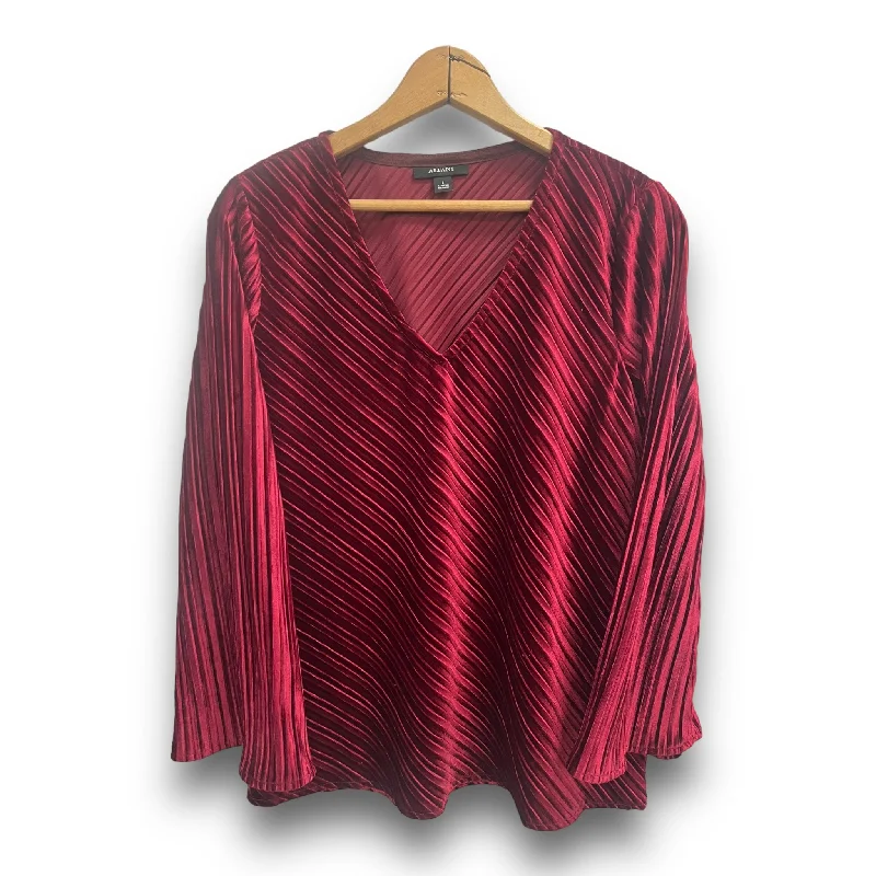 Members Only Top Long Sleeve By Alfani  Size: S
