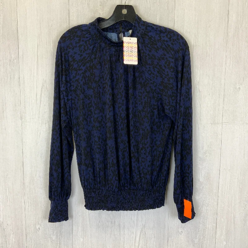 Early Access Top Long Sleeve By Allison Joy In Navy, Size: Xs