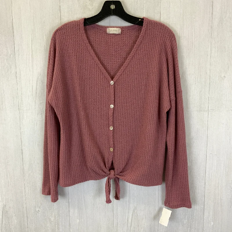 Bonus Savings Top Long Sleeve By Altard State In Pink, Size: L