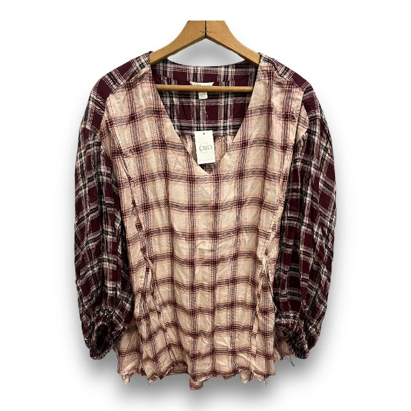Reduced Prices Top Long Sleeve By Cato  Size: L