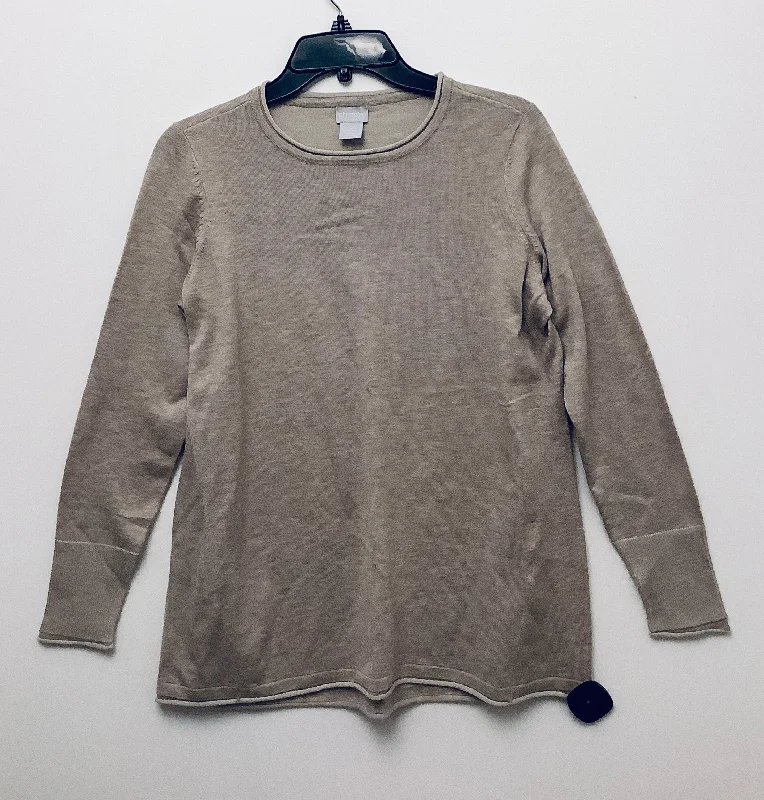 Special Savings Top Long Sleeve By Chicos In Beige, Size: S