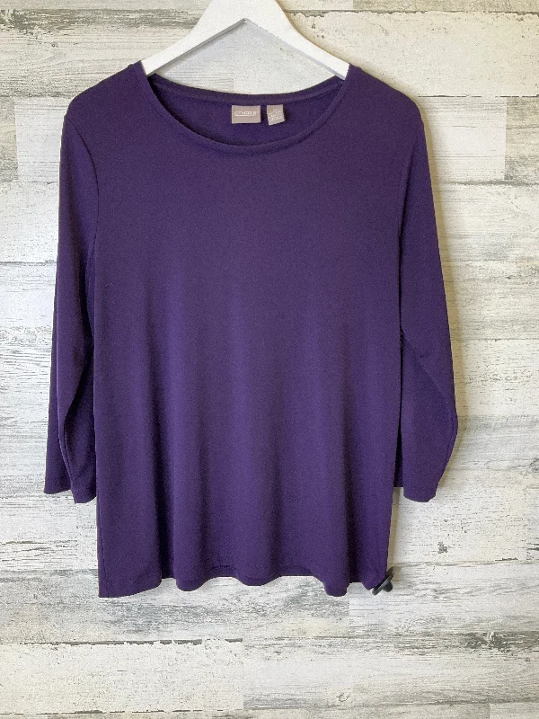 Deal Dash Top Long Sleeve By Chicos  Size: L