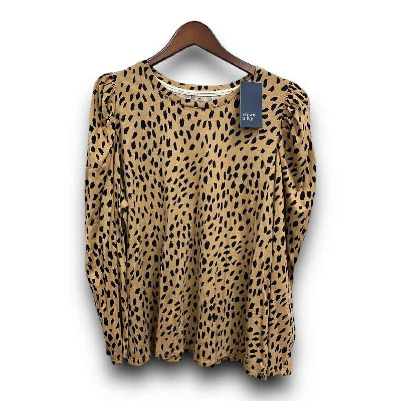 Customer Appreciation Sale Top Long Sleeve By Crown And Ivy  Size: 3x